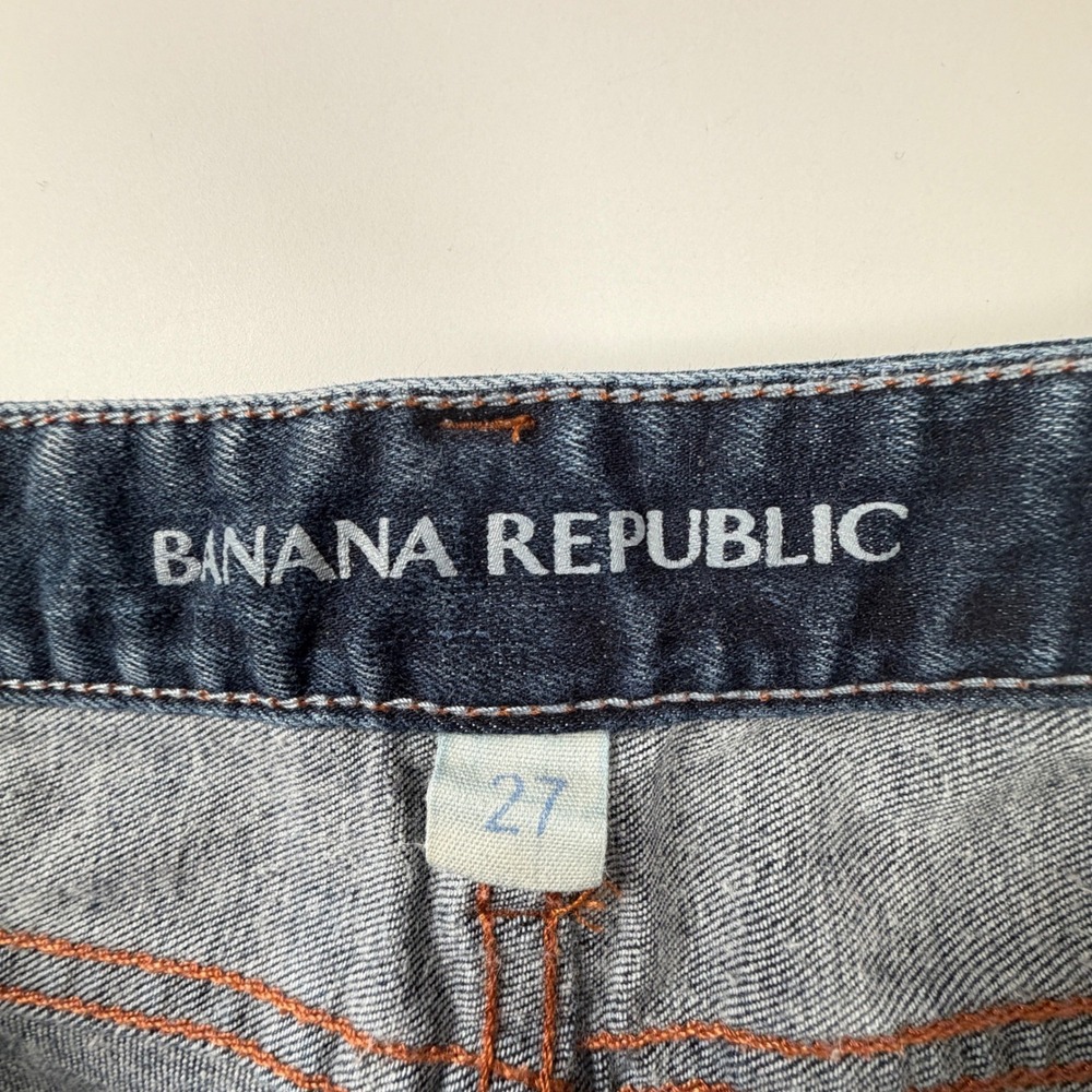 Banana Republic Skinny Jeans Dark Wash Womens 27 Low Rise Denim - Picture 4 of 16